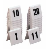 Numbers Table Plastic Set Of 10 1 - 10