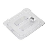 Food Pan Gastronorm Polycarbonate GN1/6 17.6cm X 16.2cm Hard Handled Cover