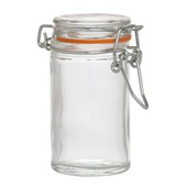 Preserve Jar Mini Glass Clip Top Round 70ml
