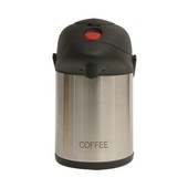 Inscribed Vacuum Pump Pot Coffee S/S 2.5ltr