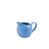 Genware Porcelain Milk Jug With Handle 14cl