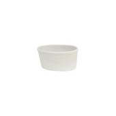 Genware Porcelain Oval Ramekin 10cm (Box Of 6)