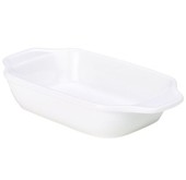 Genware Porcelain Individual Rectangular Dish 16cm X 11.5cm (Box Of 6)