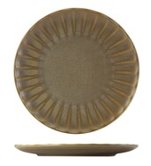 Terra Porcelain Scalloped Coupe Plate 23.4cm (Box Of 6)