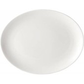 Pure White Porcelain Oval Plate 30cm (Box of 18)