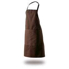 Bib Apron 28&quot; X 33&quot; Poly/Cotton With Pocket