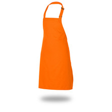 Bib Apron 34&quot; X 33&quot; Poly/Cotton Self Adjustable Neck Band