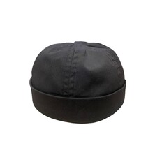 Adjustable Beanie Hat Black