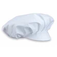 Mob Cap White Poly/cotton