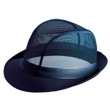 Trilby Hat Unisex Acrylic Navy Blue