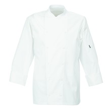 Le Chef DE92 Executive Jacket With Capped Studs White