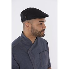 AFD DG132 Flat Cap Black Adjustable