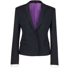 Lady&#039;s Suit Jacket Polyester Black