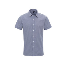 Short Sleeve Gingham Shirt