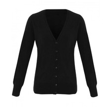 Essential Lady&#039;s V-neck Cardigan Acrylic