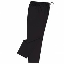 Unisex Chefs Trousers Black Long Leg