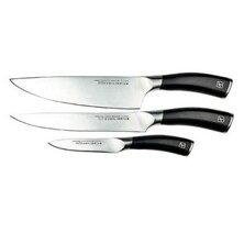 Rockingham Forge Equilibrium 3 Piece Set Paring Carving And Chefs Knives