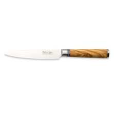 Katana Saya Olive Wood Handled Utility Knife 12cm (KSO-12)