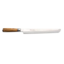 Katana Saya Olive Wood Handled Tako Sashimi Knife 27cm (KSO-07)