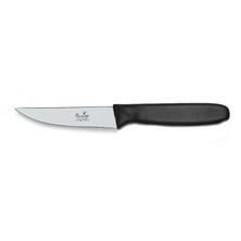 Smithfield 10cm Vegetable Knife Black Samprene Handle