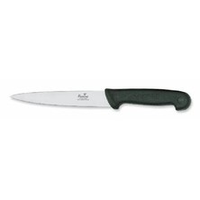 Smithfield 17cm Filleting Knife Black Samprene Handle