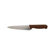 Smithfield 20cm Deep Cooks Knife Coloured Samprene Handle