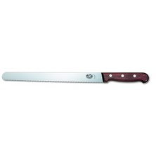 Victorinox Wooden Handle  Carving Knife Serrated 25cm