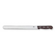 Victorinox Wooden Handle Salmon Knife Fluted Edge 30cm