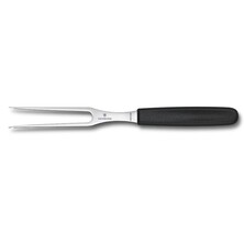 Victorinox Plastic Handle Fork Stamped Black 15cm