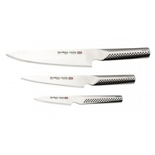 Global UKON GU-3002 3 Piece Knife Set