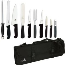 Knife Set Victorinox Large With 20cm Deep Cooks Knife In KC210 Case