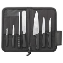 Soho Knives 7 Piece Knife Set In Zip Round Case