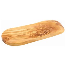 Olive Wood Rustic Platter 35cm X 13cm