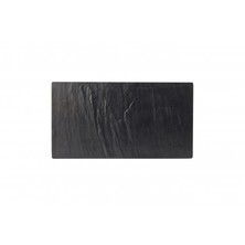 Reversible Melamine Platter Slate/Granite Effect 32cm X 17.5cm (Box Of 6)
