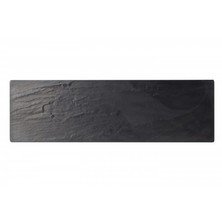 Reversible Melamine Platter Slate/Granite Effect 52cm X 16cm (Box Of 2)