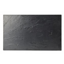 Reversible Melamine Platter Slate/Granite Effect 53cm X 32cm (Box Of 2)
