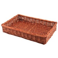 Wicker Display Basket 46cm X 30cm X 8cm