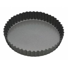 Tin Quiche/Tart Fluted Non-Stick 23cm X 3.5cm