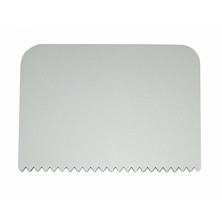 Thermo Hauser Half Round Scraper With Pointed Teeth 11cm X 7.2cm