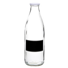 Lidded Bottle With Blackboard 20.5cm High 0.5ltr (Box Of 12)