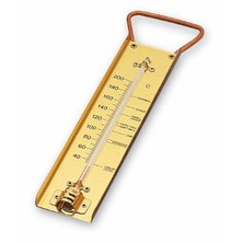 Traditional Sugar / Jam Thermometer Brass