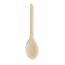 Spoon Wooden Beech 25cm