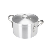 Stewpan  Aluminium Medium Duty With Lid 24cm 7lt