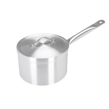 Saucepan Aluminium Medium Duty With Lid 18cm 3lt