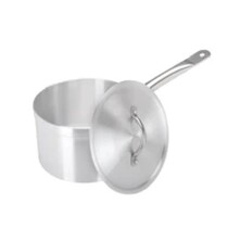 Saucepan Aluminium Medium Duty With Lid 20cm 4lt