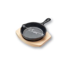 Mini Round Frying Pan &amp; Board 11.5cm