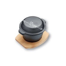 Mini Covered Serving Pot &amp; Board 10cm