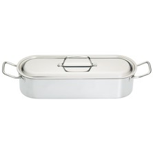 Fish Kettle With Rack S/S 45cm Long