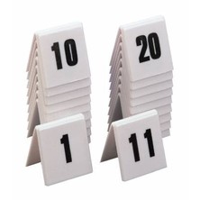 Numbers Table Plastic Set Of 10 11 - 20