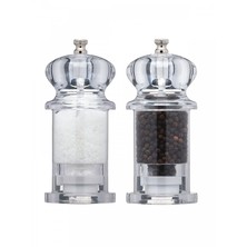 Acrylic Salt &amp; Pepper Mill 13cm